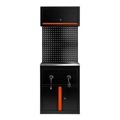 ENSEMBLE DE MEUBLES MODULAIRES (9 PCS) - EXTENSION D’ARMOIRE POUR ENROULEURS (RÉF. 18403) - ORANGE