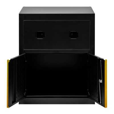 ARMOIRE AVEC ENROULEURS D’AIR COMPRIMÉ ET ÉLECTRIQUE – OR