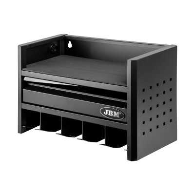 ÉTAGÈRE DE RANGEMENT POUR OUTILS ÉLECTRIQUES À 3 NIVEAUX - NOIR