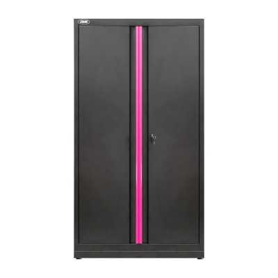 ARMOIRE HAUTE À DEUX PORTES - ROSE