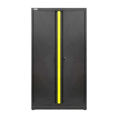 ARMOIRE HAUTE À DEUX PORTES - JAUNE
