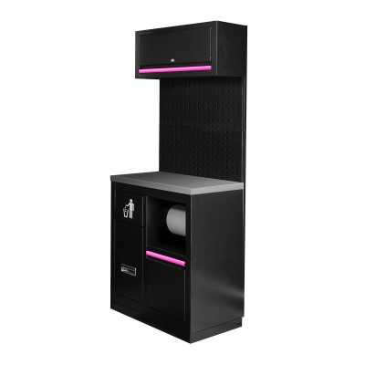 ENSEMBLE DE MEUBLES MODULAIRES (7 PIÈCES) - ROSE