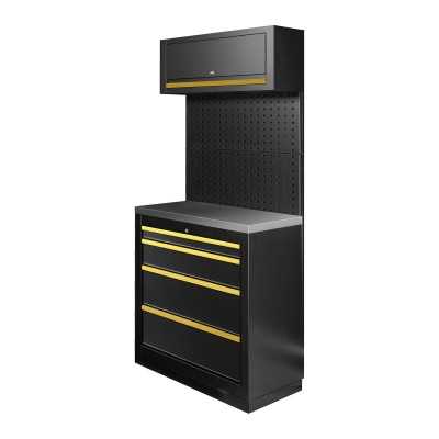 ENSEMBLE DE MEUBLES MODULAIRES (7 PIÈCES) - OR