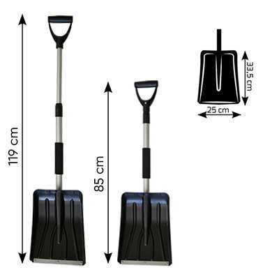 PELLE EXTENSIBLE ALUMINIUM