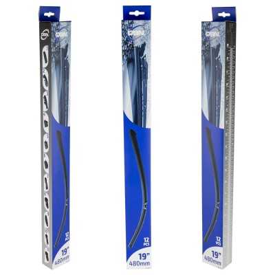 BALAI D’ESSUIE-GLACE UNIVERSEL 19" 480 MM OBN