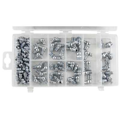 ÉTUI DE RACCORDS DE GRAISSEUR 110 PIECES