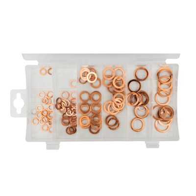 ETUI DE RONDELLES EN CUIVRE 110 PIÈCES