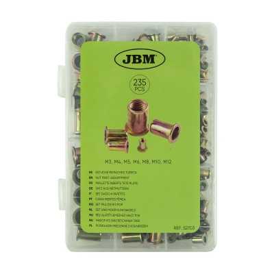 ÉTUI D'INSERTS TETE PLATE 235 PIÈCES