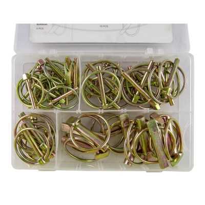 ÉTUI DE GOUPILLES CLIPS 50 PIÈCES
