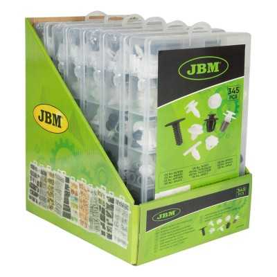ÉTUI DE CLIPS EN PLASTIQUE POUR PEUGEOT / CITROEN 345 PCS