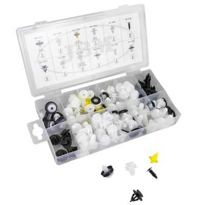 ÉTUI DE CLIPS EN PLASTIQUE POUR PANNEAUX DE PORTE PEUGEOT/CITROËN 93 PCS