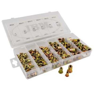 ÉTUI DE RIVETS INSERTS 150 PIÈCES