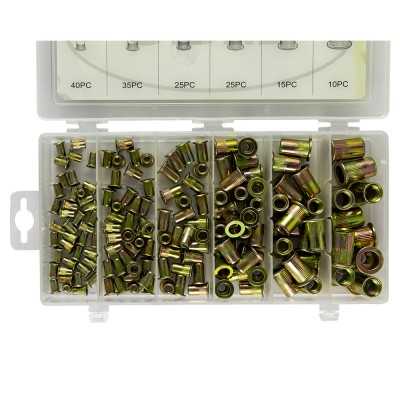 ÉTUI DE RIVETS INSERTS 150 PIÈCES