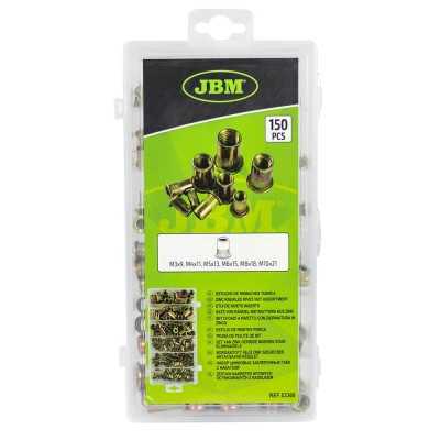 ÉTUI DE RIVETS INSERTS 150 PIÈCES