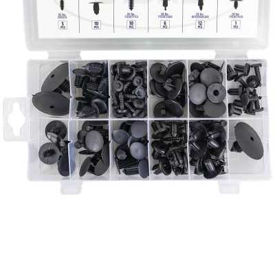 ÉTUI DE CLIPS EN PLASTIQUE POUR TAPISSERIE RENAULT DACIA 109 PCS