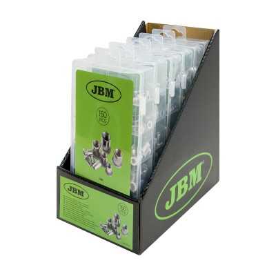 ÉTUI DE RIVETS INSERTS ALUMINIUM 150 PIÈCES