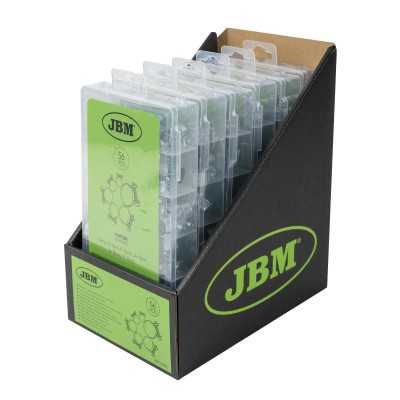COFFRET D'COLLIERS DE SERRAGE MINI POUR TUYAUX 56 PIÈCES