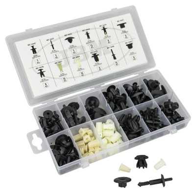 ÉTUI DE CLIPS EN PLASTIQUE POUR TAPISSERIE BMW MINI 112 PCS