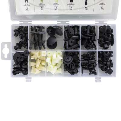 ÉTUI DE CLIPS EN PLASTIQUE POUR TAPISSERIE BMW MINI 112 PCS
