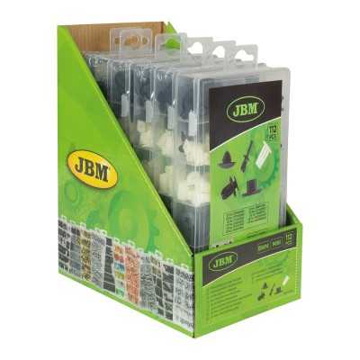 ÉTUI DE CLIPS EN PLASTIQUE POUR TAPISSERIE BMW MINI 112 PCS