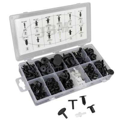 ÉTUI DE CLIPS EN PLASTIQUE POUR TAPISSERIE MERCEDES-BENZ 151 PCS