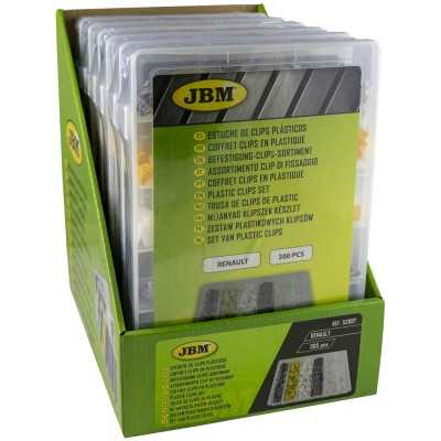 ÉTUI DE CLIPS EN PLASTIQUE POUR RENAULT 300 PCS