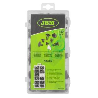 ÉTUI DE CLIPS EN PLASTIQUE POUR NISSAN 139 PCS