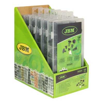 ÉTUI DE CLIPS EN PLASTIQUE POUR NISSAN 139 PCS