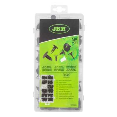 ÉTUI DE CLIPS EN PLASTIQUE POUR FORD 169 PCS