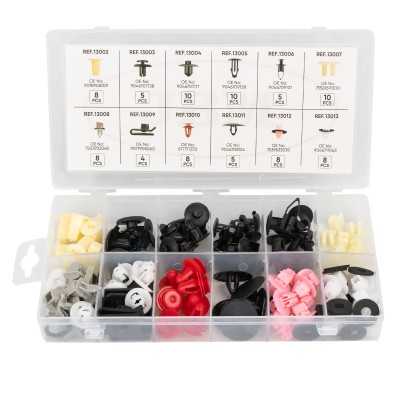 ÉTUI DE CLIPS EN PLASTIQUE POUR TOYOTA / LEXUS 89 PCS