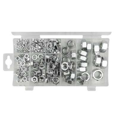 ÉTUI D'ÉCROUS 6 PANS 243 PIÈCES