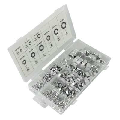 ÉTUI D'ÉCROUS 6 PANS 243 PIÈCES