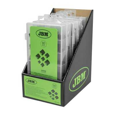 ASSORTIMENT DE VIS SANS TÊTE À SIX PANS CREUX MÉTRIQUES 160 PIÈCES