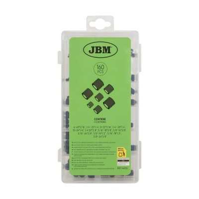 ASSORTIMENT DE VIS SANS TÊTE À TÊTE HEXAGONALE SAE 160 PIÈCES