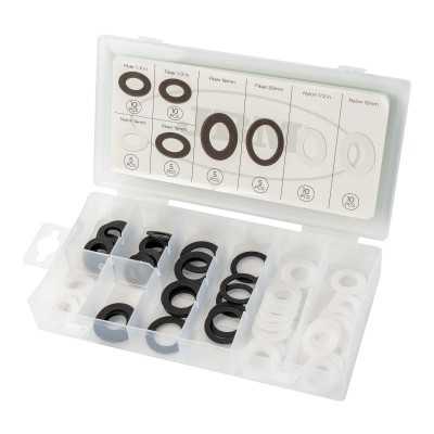 COFFRET D'JOINTS EN FIBRE ET NYLON 60 PIÈCES