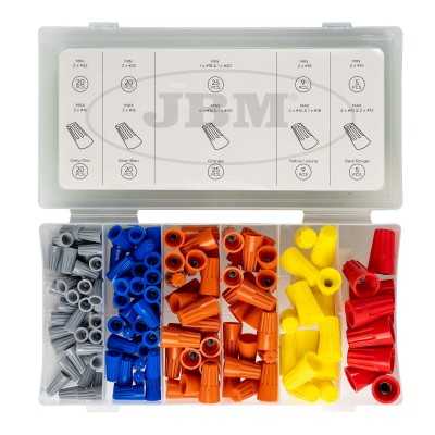 KIT DE CONNECTEURS DE CÂBLE FILETÉS 158 PIÈCES