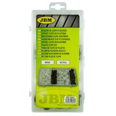 ÉTUI DE CLIPS EN PLASTIQUE POUR BENZ 95 PCS