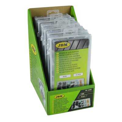 ÉTUI DE CLIPS EN PLASTIQUE POUR AUDI 31 PCS