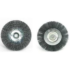 BROSSE EN METAL FINE ET BROSSE EN PLASTIQUE/ALUMINIUM FINE POUR BROSSE POUR JOINTS ELECTRIQUE GRIZZLY SERIE EFB