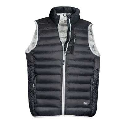 GILET GRIS-NOIR T.M