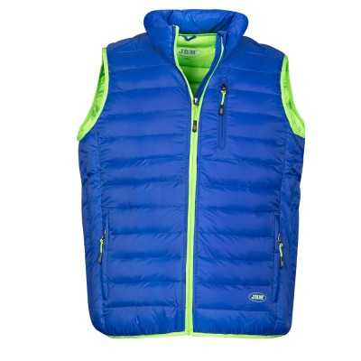 GILET VERT-BLEU T.XL