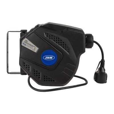 ENROULEUR CABLE ELECTRIQUE 12M - BLEU