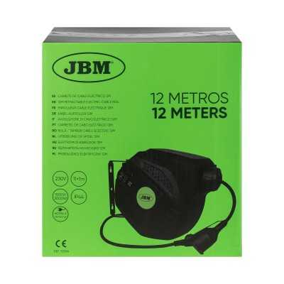 ENROULEUR CABLE ELECTRIQUE 12M - VERT