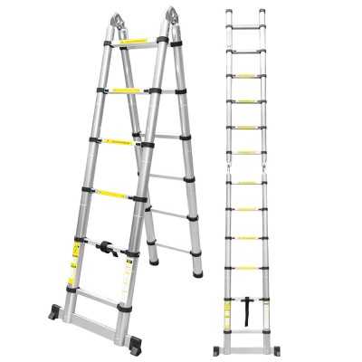 ÉCHELLES TÉLESCOPIQUE TRANSFORMABLE