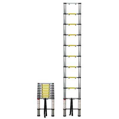 ÉCHELLES TÉLESCOPIQUE 10 PAS 3.2M