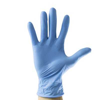 BOITE GANTS BLUES EN NITRILE TAILLE L
