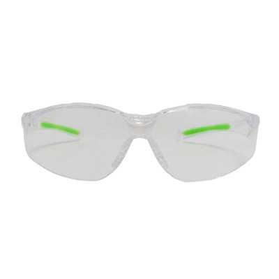 LUNETTES DE PROTECTION SPORTIVES, AVEC PROTECTION ANTIBUÉE, AVEC UNE BRANCHE TRANSPARENTE