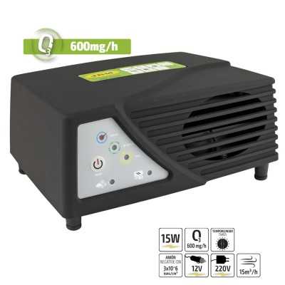 GÉNÉRATEUR D'OZONE PORTABLE 600MG/H (12V/220V)