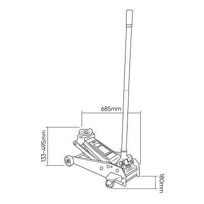 CRIC ROULEUR 3,5T