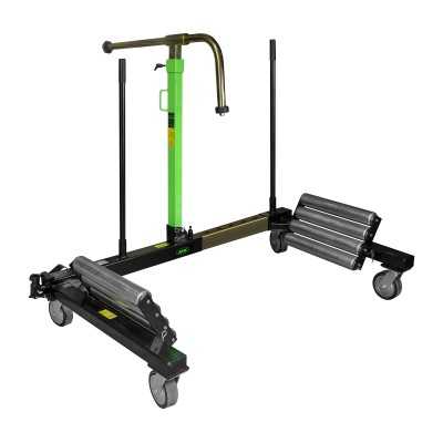 CHARIOT PORTE ROUE HYDRAULIQUE 1,5T SPECIAL ROUE TRACTEURS